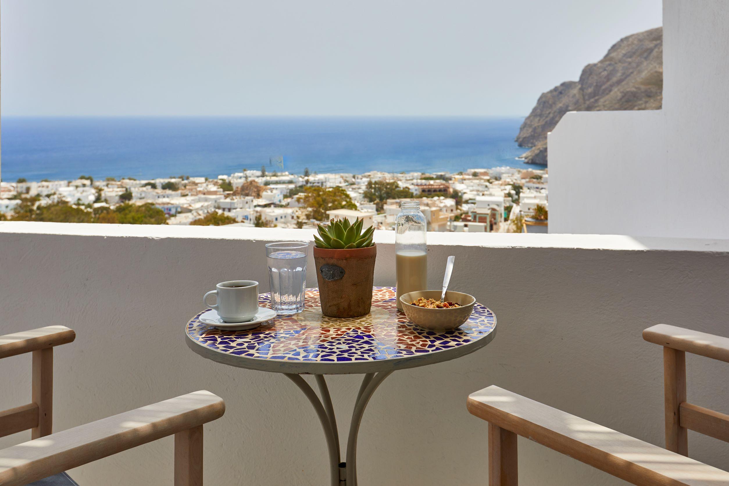 Acropole Sunrise Lejlighedshotel Kamári Eksteriør billede