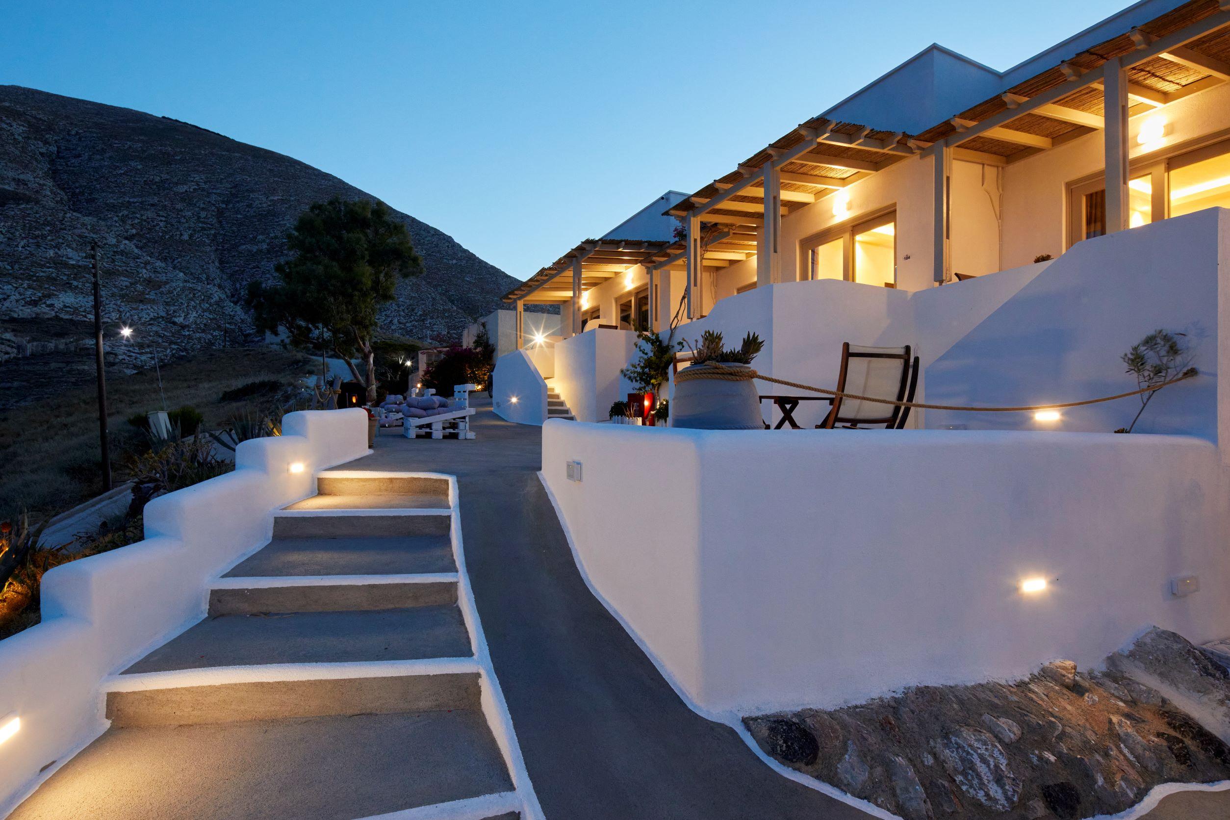 Acropole Sunrise Lejlighedshotel Kamári Eksteriør billede